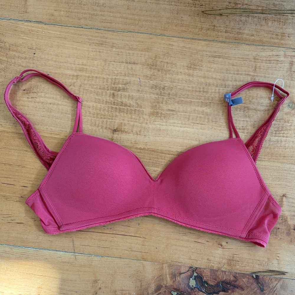 Aerie Women's Red Bra Wireless 32c NWOT